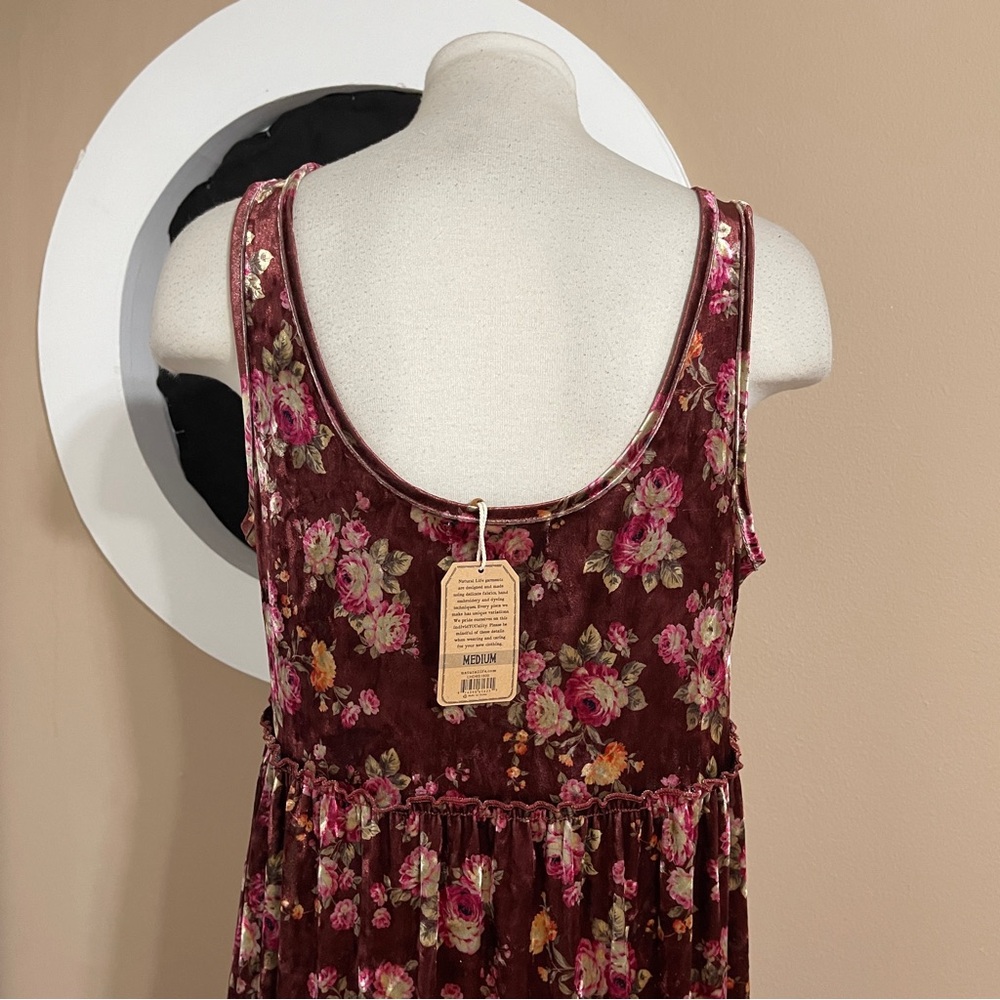 Floral Sleeveless Maxi Dress - Picture 7 of 12